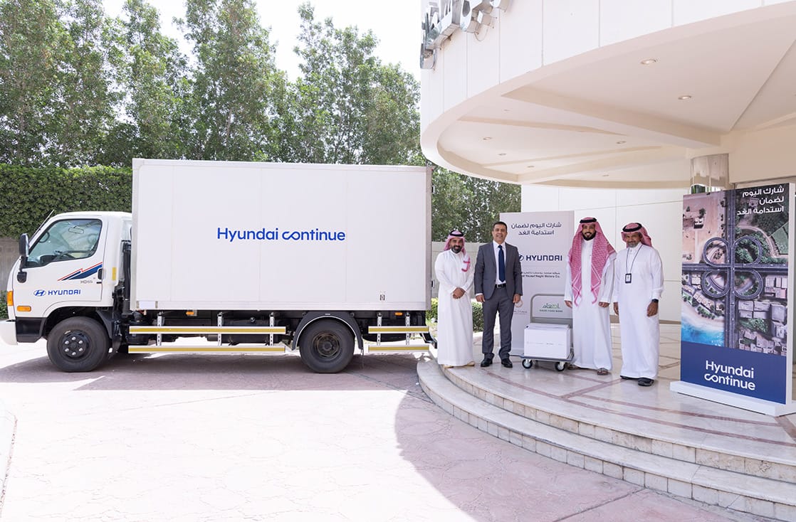 Hyundai Motor’s “Mobility for food bank” continues in giving for a second year.